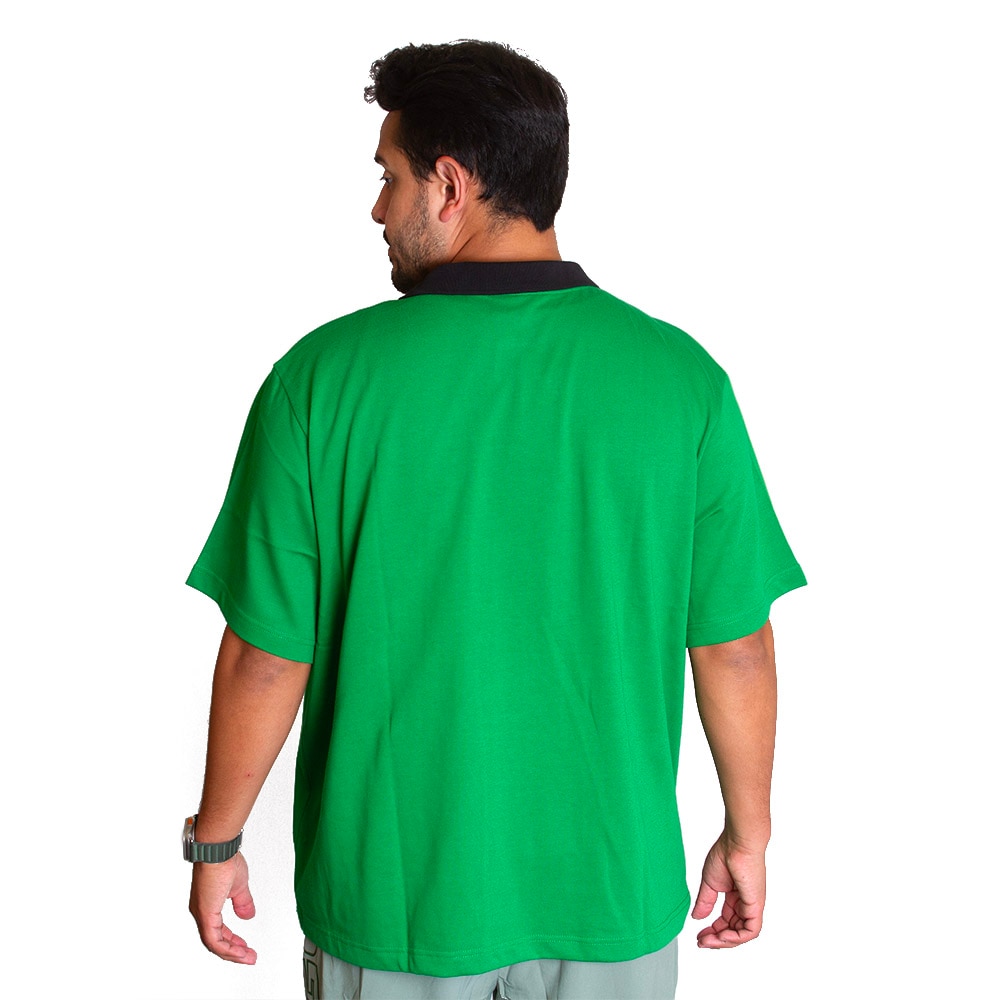 Interlocking UO, Nike, Green, Polo, Cotton, Men, Jersey fabric, Combed, Legacy, Oversized fit, 2024, Shirt, 841157